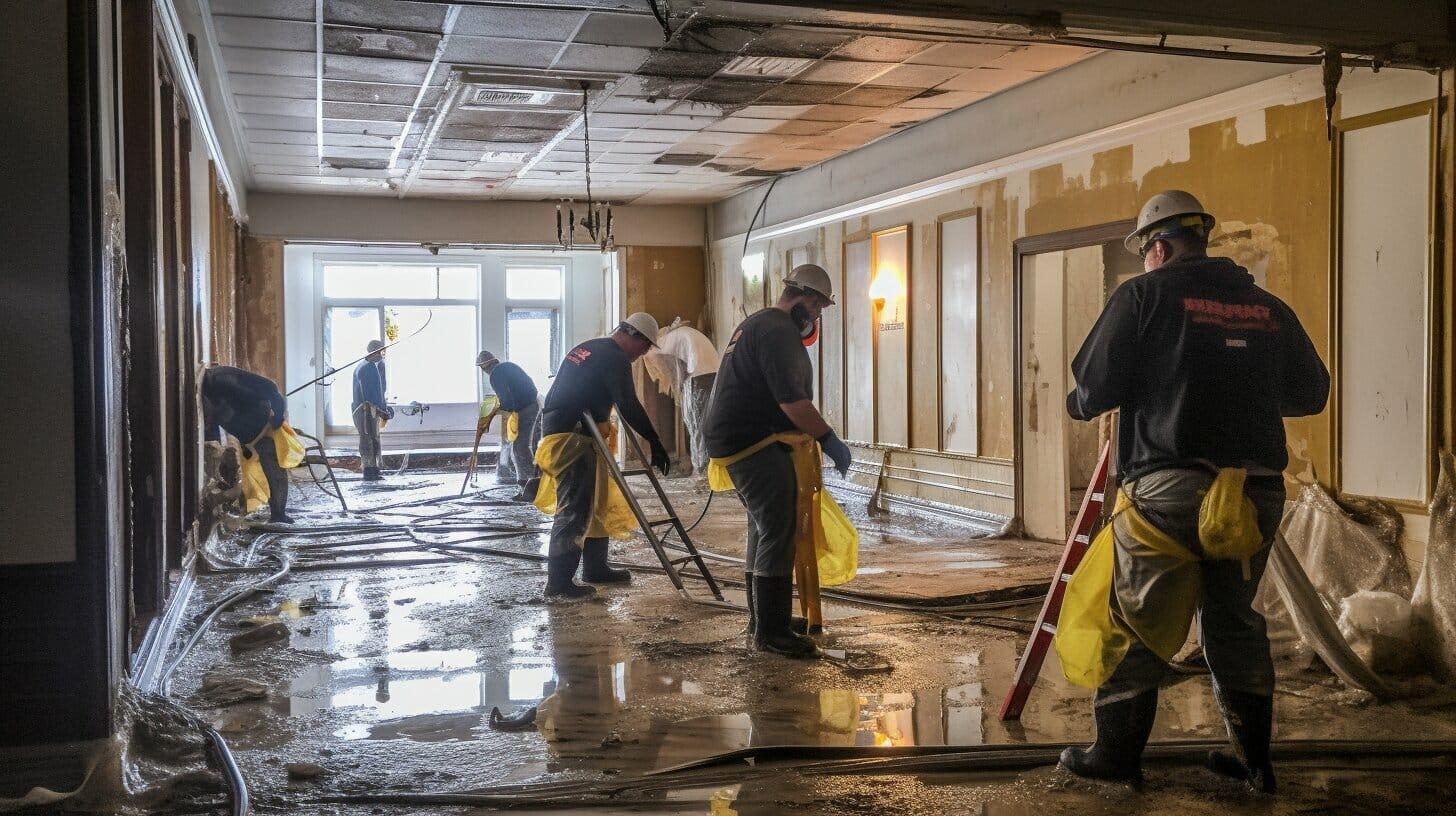 Reconstruction and water damage repair in Anaheim