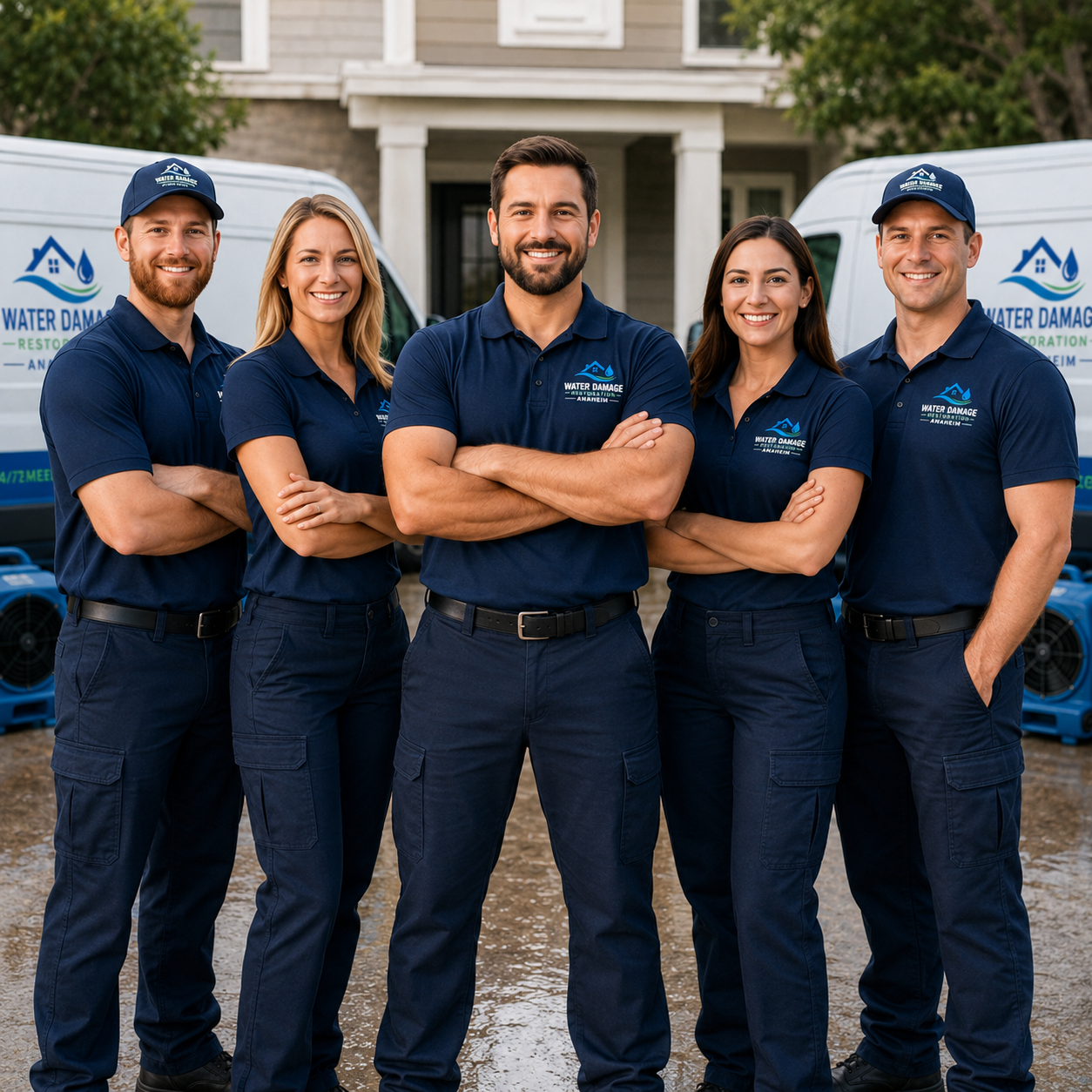 Water damage professionals serving Anaheim and Orange County